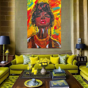 Orange Sun 70x50