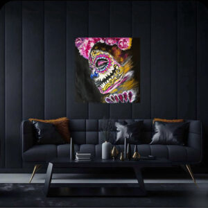 Santa muerte in colors