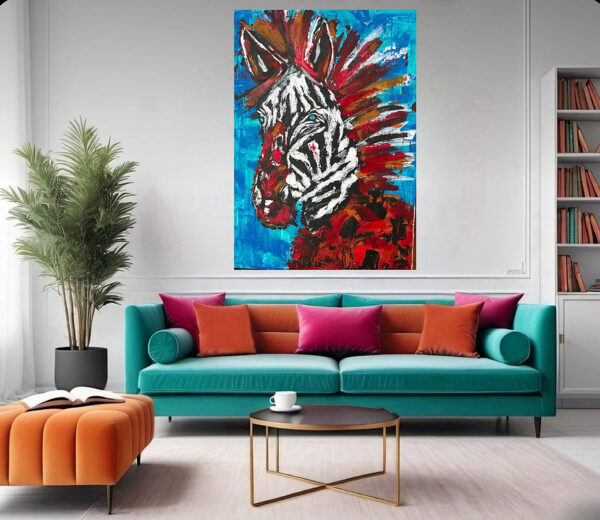 Zebra v pyžamu